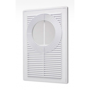 Решетка вентиляционная 205х305мм с универсальным фланцем 100-150мм, STORM